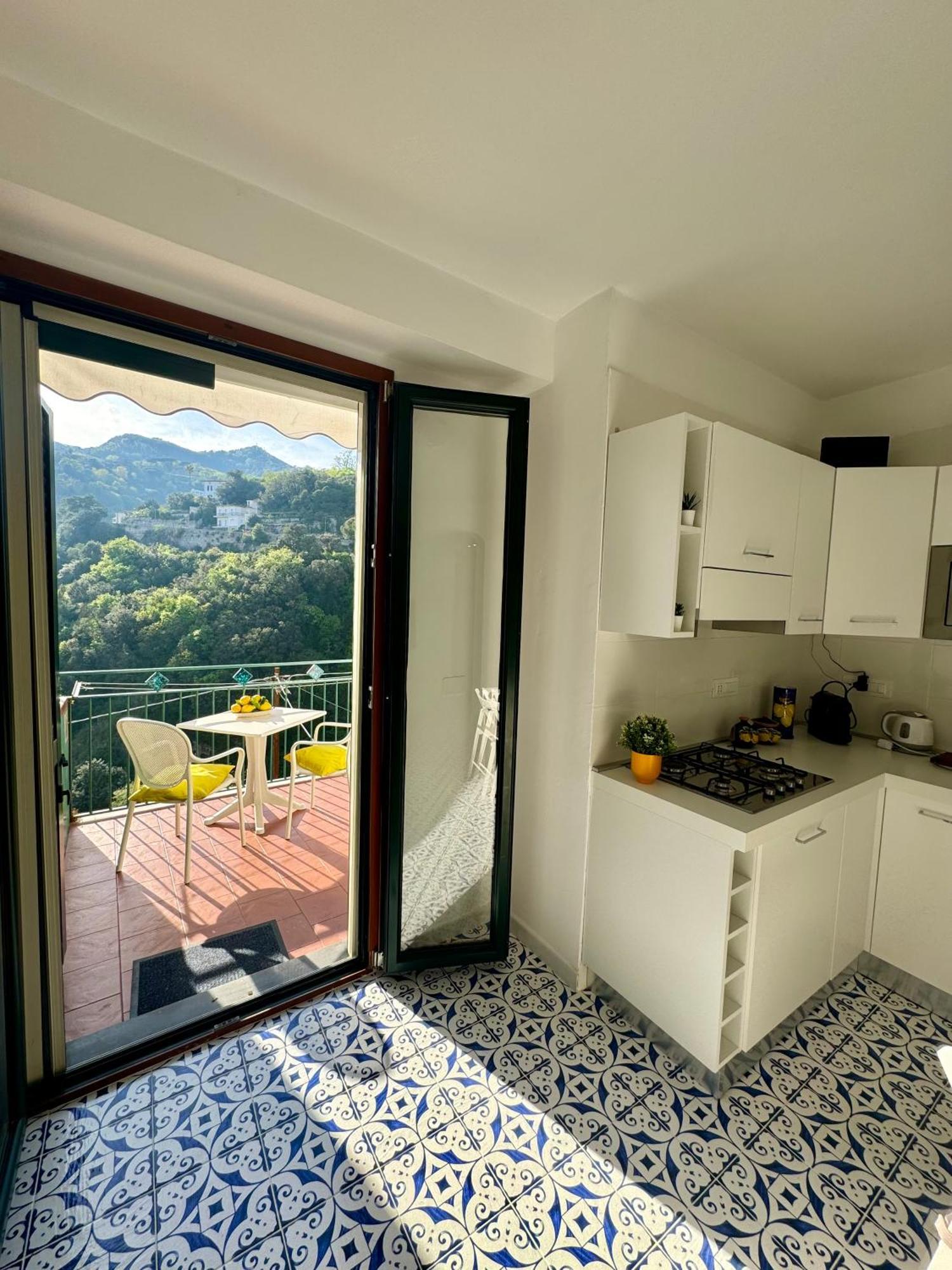 Panoramic Flat Amalfi Coast - Sea View 1 Vietri Exterior foto