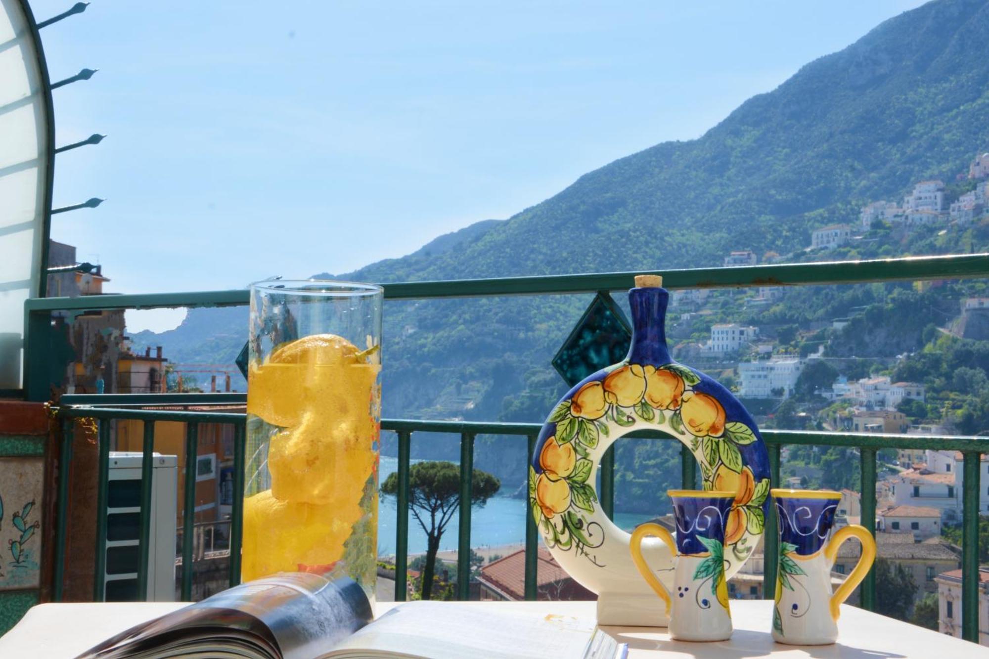 Panoramic Flat Amalfi Coast - Sea View 1 Vietri Exterior foto