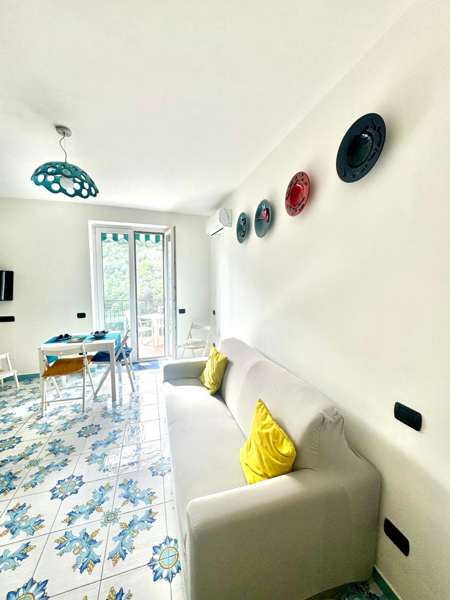 Panoramic Flat Amalfi Coast - Sea View 1 Vietri Exterior foto