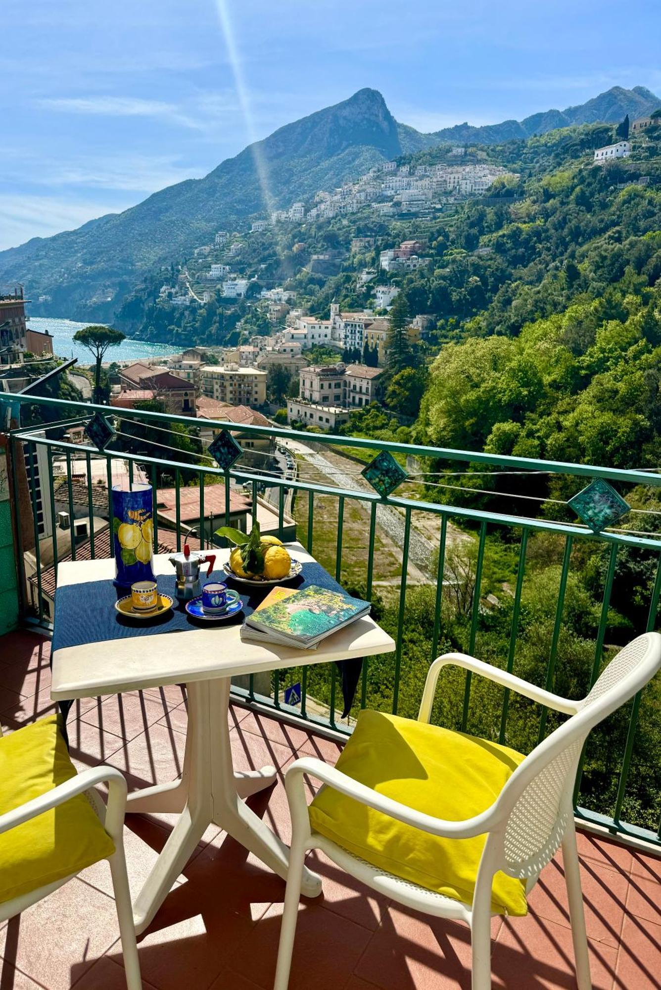 Panoramic Flat Amalfi Coast - Sea View 1 Vietri Exterior foto