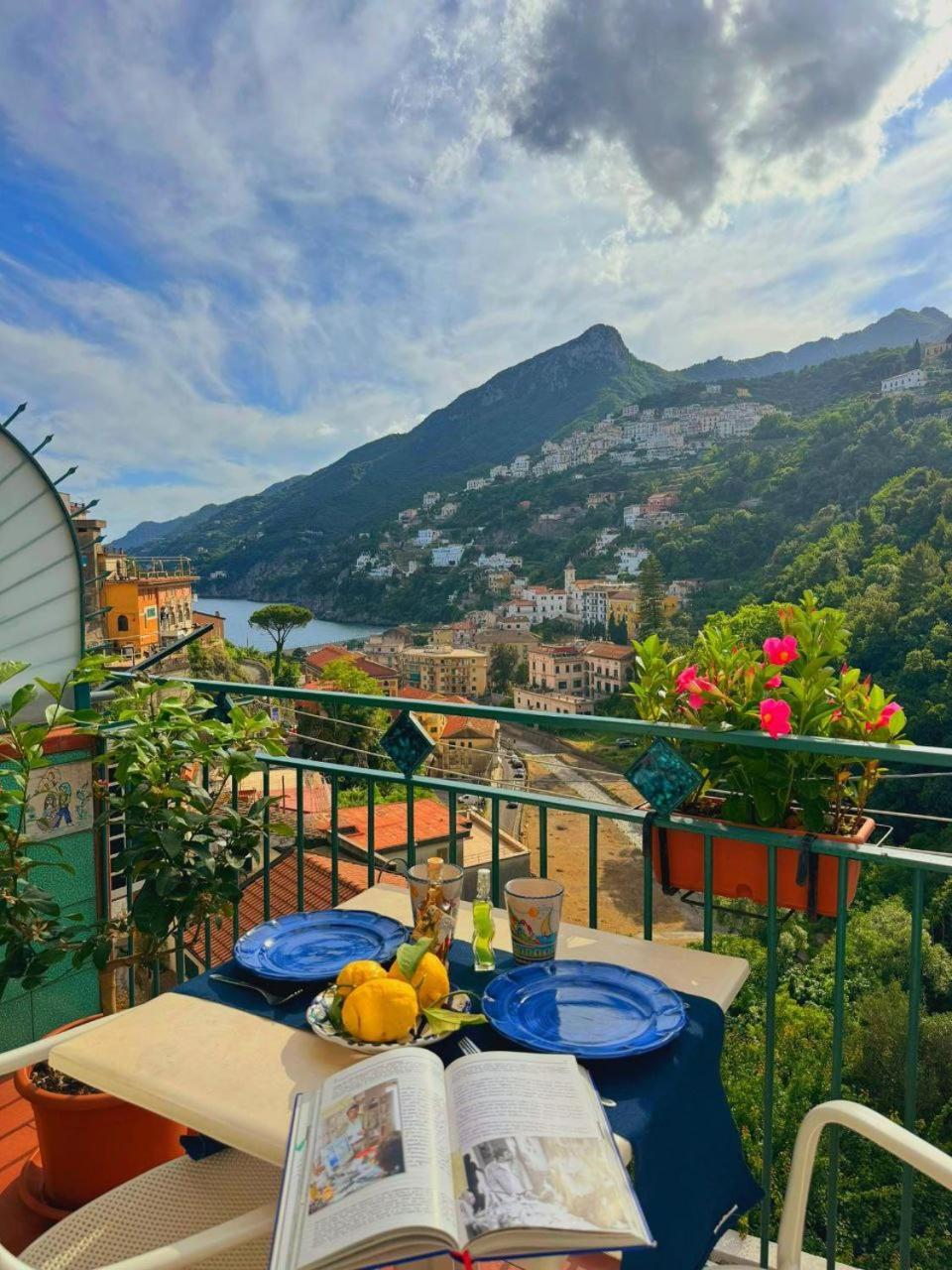 Panoramic Flat Amalfi Coast - Sea View 1 Vietri Exterior foto