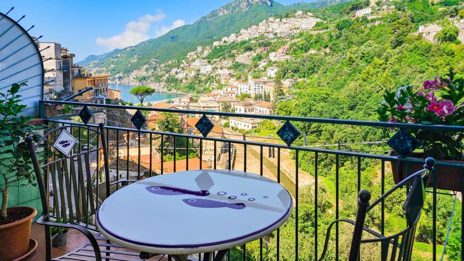 Panoramic Flat Amalfi Coast - Sea View 1 Vietri Exterior foto