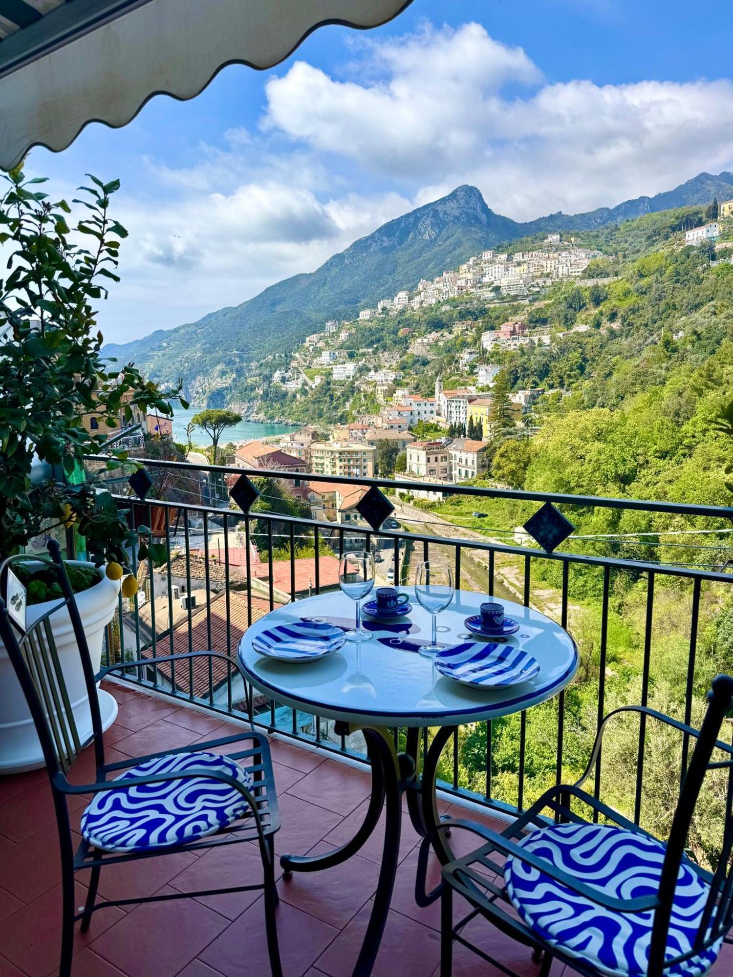 Panoramic Flat Amalfi Coast - Sea View 1 Vietri Exterior foto